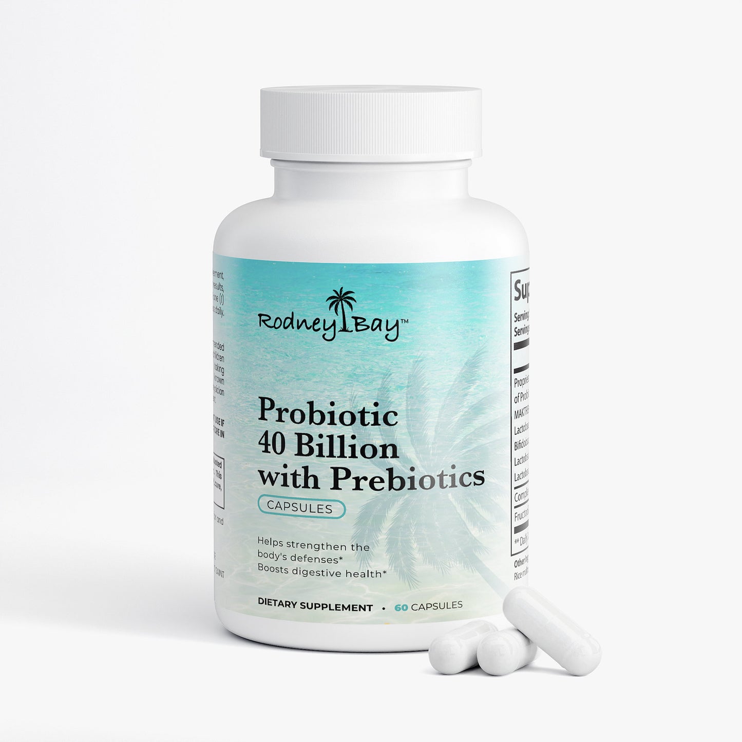 Probiotic 40 Billion with Prebiotics